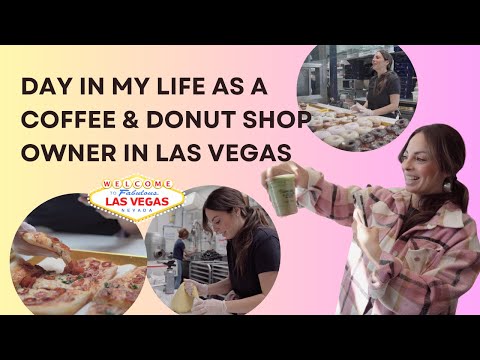 UM DIA NA MINHA VIDA COMO PROPRIETÁRIO DE UMA LOJA DE CAFÉ E DONUTS EM LAS VEGAS!