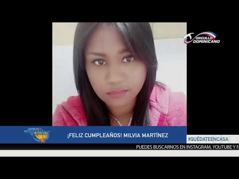 Feliz Cumpleaños Milvia Martínez