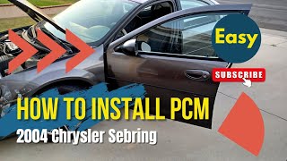 PCM Replacement and Installation on a 2004 Chrysler Sebring.  Super Easy! Doc Style!