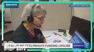211 helpline gets private funding lifeline to continue in Sarasota