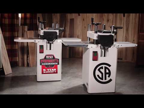 Jet Woodworking 15" Planers Helical Head or Straight Options