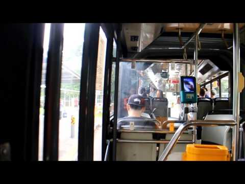 TIB986M on Service 190 — Mercedes-Benz O405G (ZF Ecomat, with Gearslip)