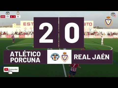 ATLÉTICO PORCUNA 2 - 0 REAL JAÉN | Jornada 5. Temporada 22/23