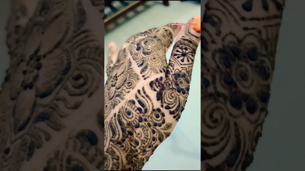 🌿New trending patch me handi design♥️🥀#trendingshorts #beautifulmehndi #trendingmehndi #hennadesign