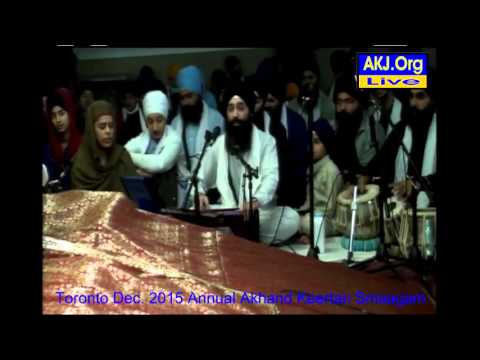 026 Toronto Dec. 2015 Friday Evening - Bh. Telvinder Singh Jee Toronto