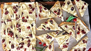 Cranberry Bliss Bars