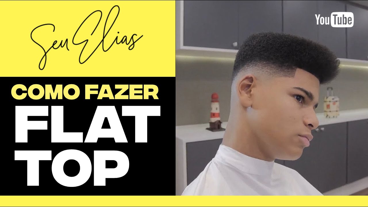 COMO FAZER FLAT TOP - CABELO AFRO by Seu Elias
