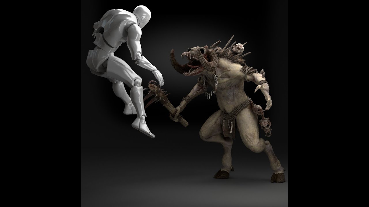 Wendigo Ram Model 3D