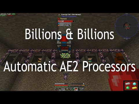 Automatic Applied Energistics 2 Processors