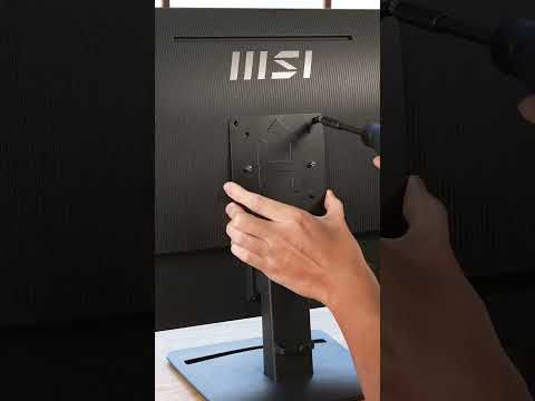 Three Steps to Mount Your Mini-PC on the Monitor | MSI