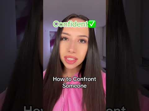 How to confront someone💪 #shorts