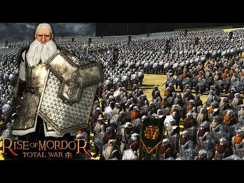 Balin's campaign in Moria - Epic Battle for Middle-earth! 20,000 Units | LOTR Cinematic Battle