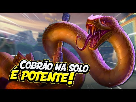 COBRÃO NA SOLO É POTENTE! - ⚡ Smite BR GM Ranked Conquista