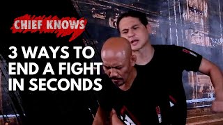 3 Ways to End a Fight in Seconds