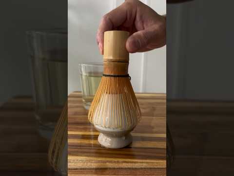 How to use a new matcha whisk