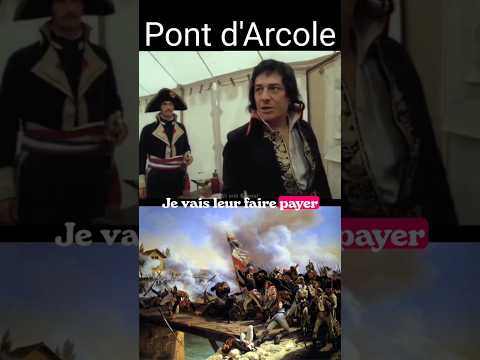 Le pont d'Arcole. #napoleon #france #film #series #histoire