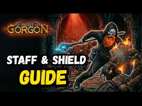 🛡️ BEGINNER STAFF AND SHIELD GUIDE 🪄 Levels 1-50 | Project Gorgon!