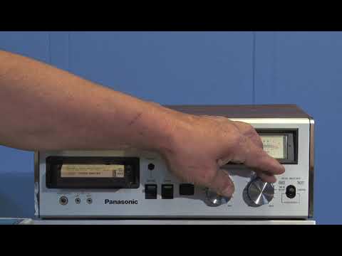 FULL RECAP Panasonic RS-808 8 Track Stereo Tape Deck, FSO eBay, 5 17 21