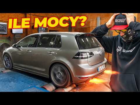 Zmierzyliśmy moc rozbitego Golfa 7 R, którego naprawiliśmy