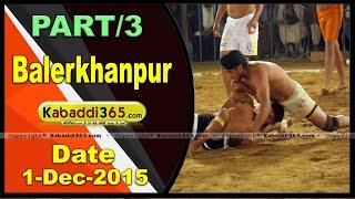 (1) Balerkhanpur (Kapurthala) Kabaddi Tournament 1 Dec 2015