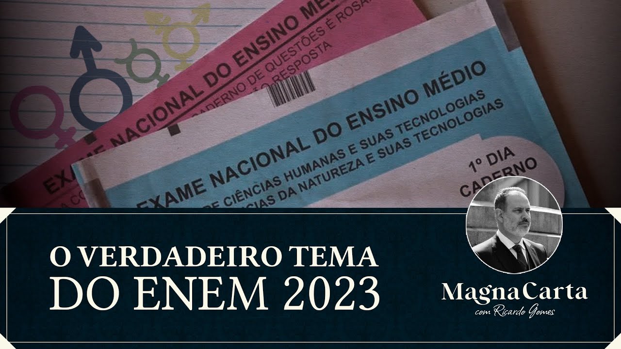 LACRAÇÃO: O VERDADEIRO TEMA DO ENEM 2023 | Magna Carta com Ricardo Gomes