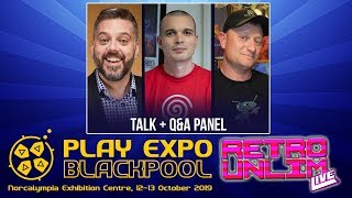 RetroUnlim Live panel at Play Blackpool - This weekend!