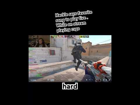 Hackle (HDOE) from The Haunted Mound says favorite song to play live. While on twitch streaming csgo