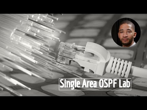 Single Area OSPF Routing Protocol Configuration Lab