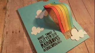 March Madness | Rainbow Slider Card