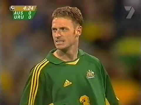Eliminatorias Mundial 2002: Australia 1-0 Uruguay (20/11/2001). Narración en inglés.