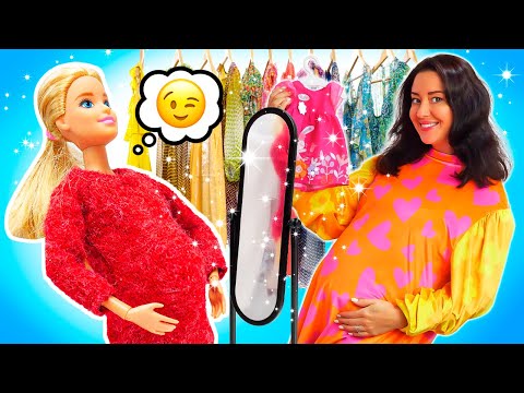 🎀 Shopping fun with Barbie and Mia - New clothes for Barbie!