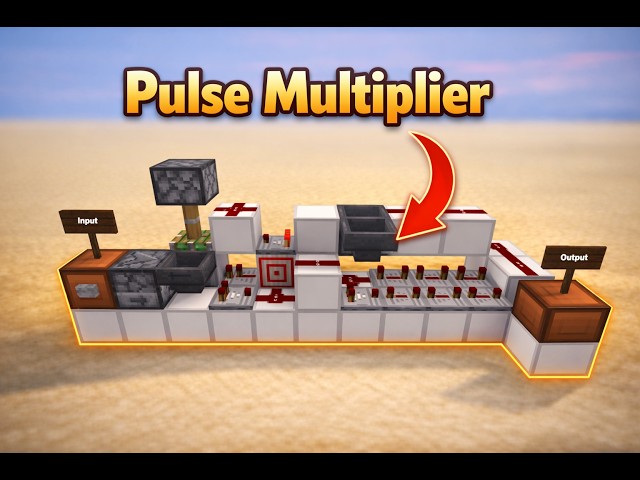 REDSTONE PULSE GENERATOR by Bertoxx [FULLY CUSTOMIZABLE] Minecraft Map