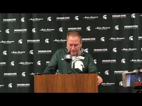 トム・イッツォがビッグテン大会をプレビュー (Tom Izzo previews Big Ten tournament)