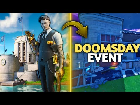 DOOMSDAY EVENT FORTNITE | Setixz. , Łosinek , Puciek  😲💀