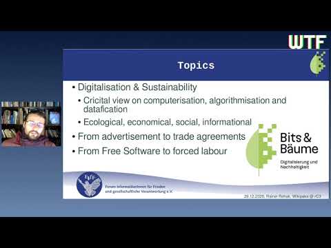 Video Thumbnail: #rC3 - Current news of Bits&Trees (Bits & Bäume)