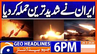 Download lagu Iran-Israel WAR - Major Attacks | Geo News 6 PM Headlines | 26 March 2026 mp3