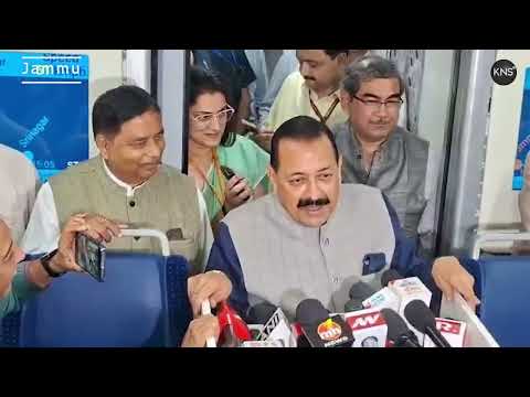 No one imagined train would reach Srinagar for 42 years, PM #narendramodi made it possible: #DrJitendraSingh.
