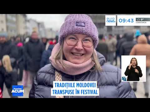 Paradă cu datini și obiceiuri la Târgu Neamț: 7.000 de oameni au ieșit în centrul orașului