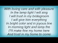 Amy Grant - Bridegroom Lyrics
