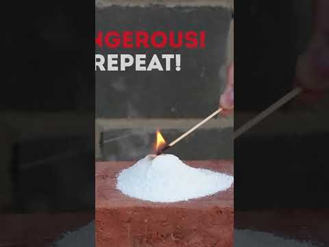 From Sweet to Explosive! The SECRET Chemical Reaction of Sugar and Potassium Nitrate 💥