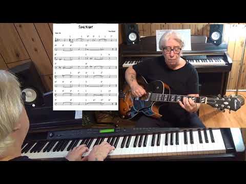 June Night - Jazz guitar & piano cover ( Abel Baer )