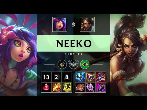 Neeko Jungle vs Nidalee - BR Challenger Patch 25.06