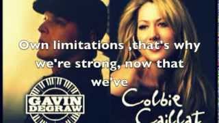 Colbie Caillat - we both know ft. Gavin DeGraw Lyrics