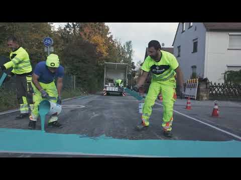 Neue Fahrradstraße - mehr Sicherheit für Radfahrer in Stammheim