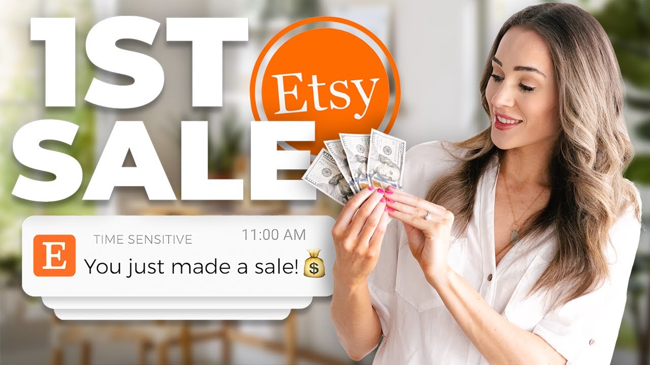 Get Your 1st Sale on Etsy in 24 Hours 💸 (BLOW UP Your Shop in 2024)
