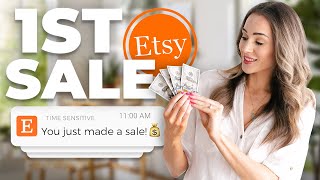 Get Your 1st Sale on Etsy in 24 Hours 💸 (BLOW UP Your Shop in 2024)