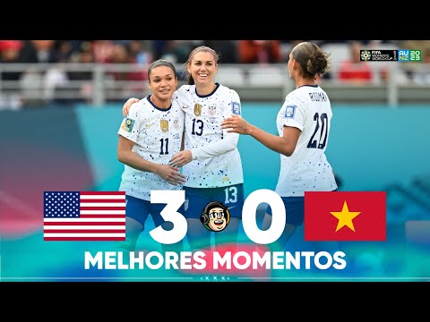 EUA 3 X 0 VIETNÃ | COPA DO MUNDO FEMININA FIFA™ 2023