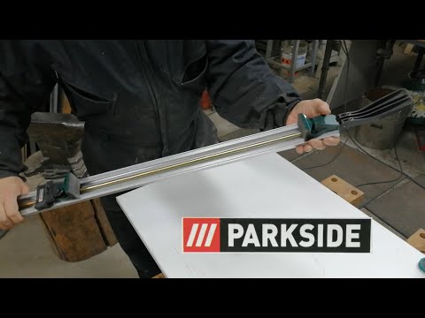 Parkside Clamp & Sawing Guide Rail - PSS 1 C2 - Testing