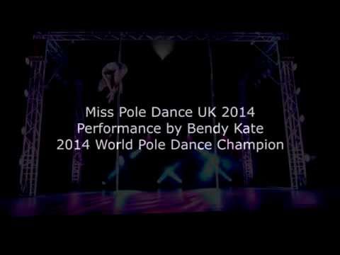 Miss Pole Dance UK 2014 - Performance by Bendy Kate