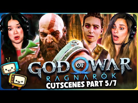 GOD OF WAR RAGNAROK CUTSCENES (PART 5/7) REACTION! | GameClips
